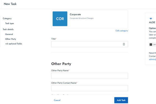 Automated Workflows — ALOE™ screenshot